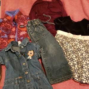 Lot of 18mo, 2T and 3T girls clothing